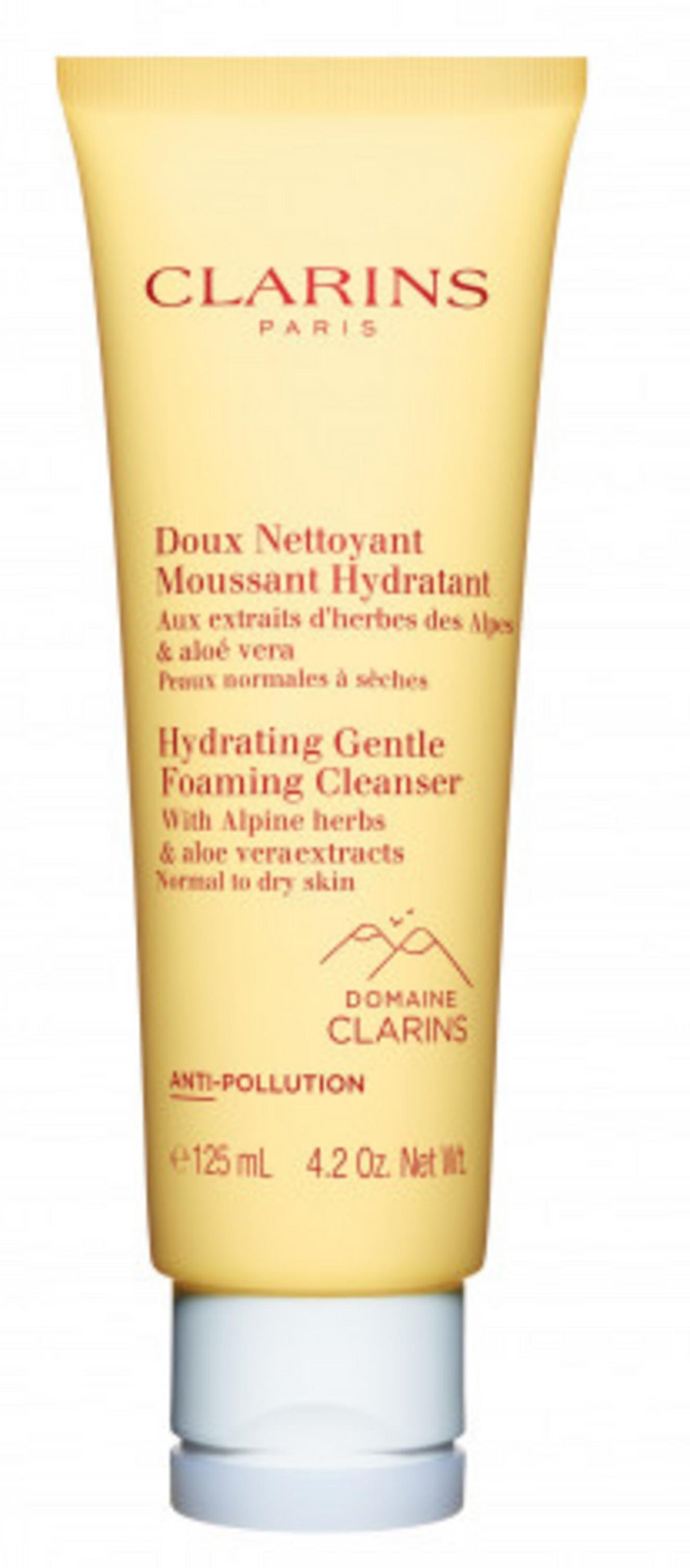 Clarins, Hydrating Gentle, Anti-Pollution, Cleansing Foaming Cream, 125 ml - Feel You