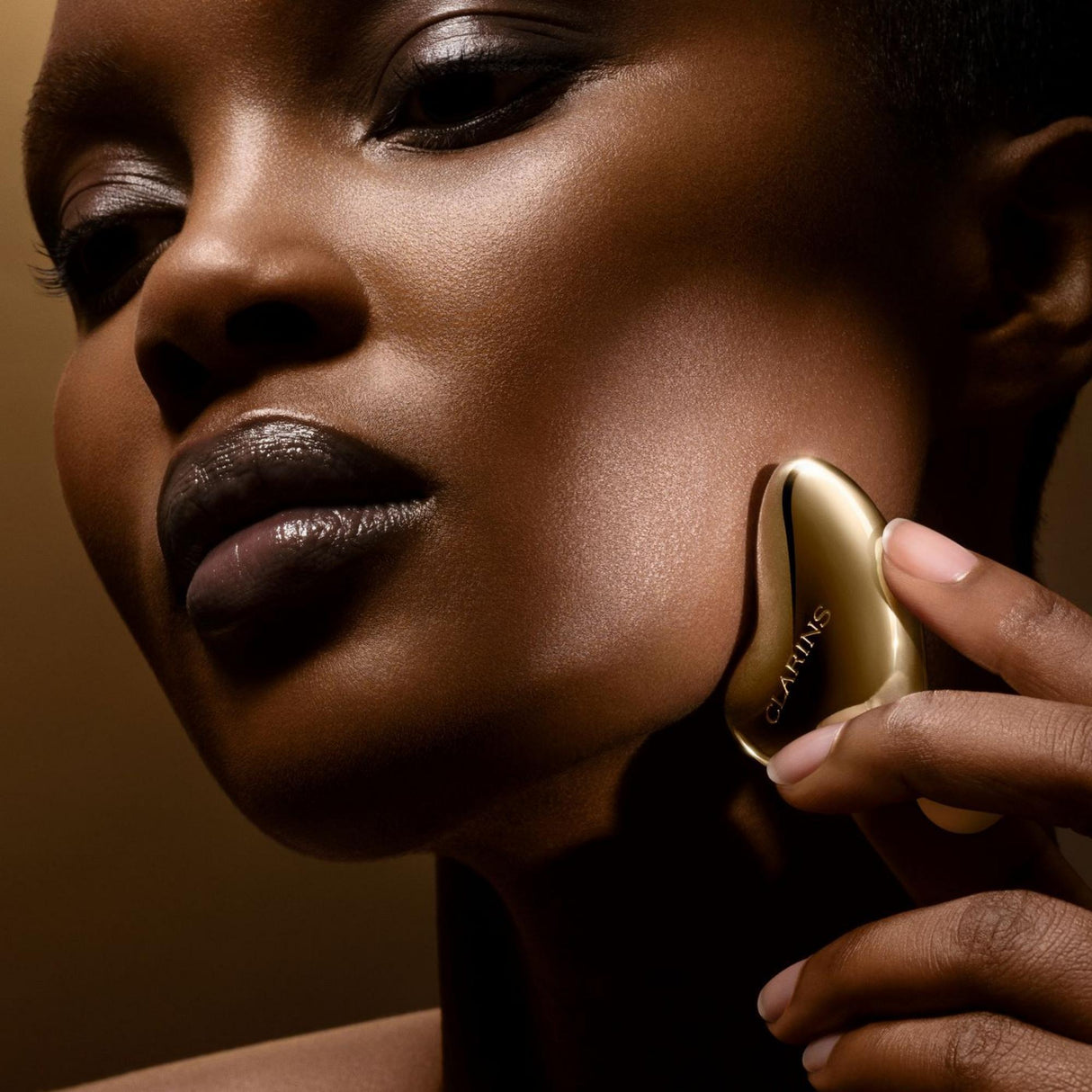 Clarins, Precious, Gold, Face Massage Stone - Feel You