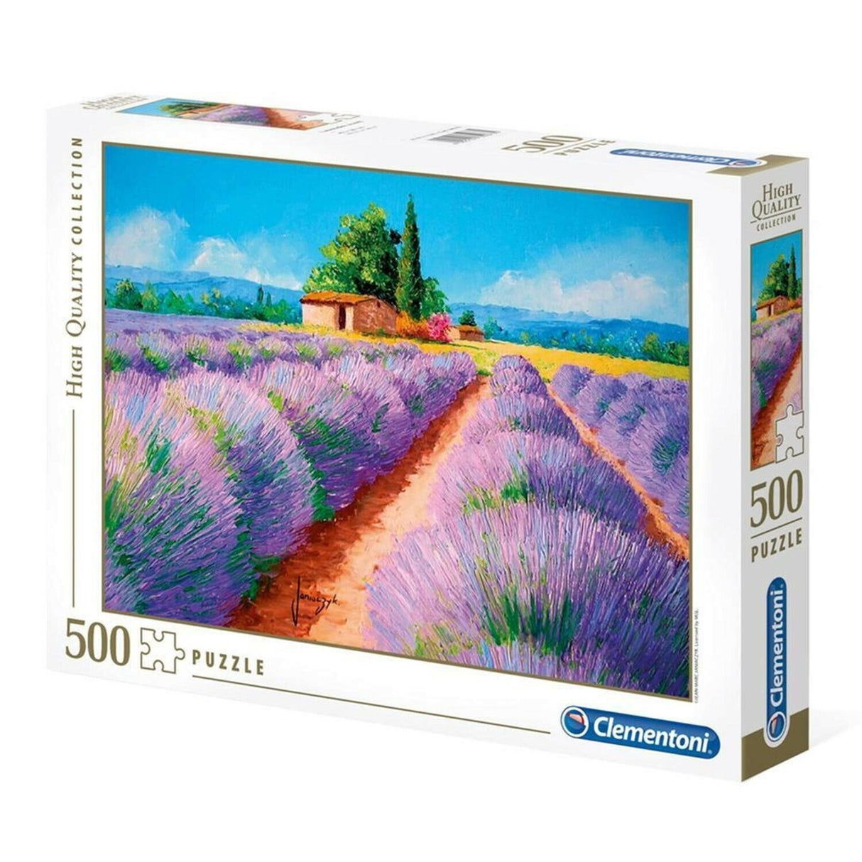 Clementoni, High Quality Collection, Lavander Scent, Puzzle, Unisex, 500 pcs - Feel You