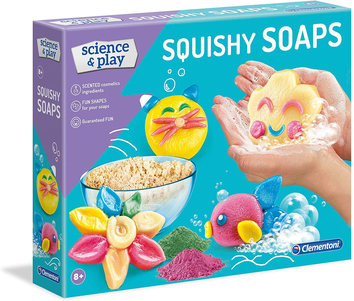 Clementoni, Science & Play, Squishy Soaps, For Girls, 8+ years - Feel You