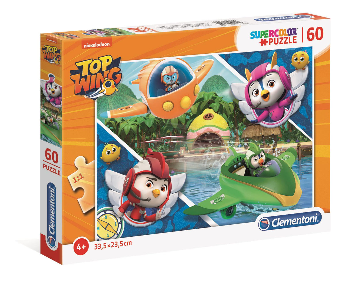 Clementoni, Supercolor, Top Wing, Puzzle, Unisex, 4+ years, 60 pcs - Feel You