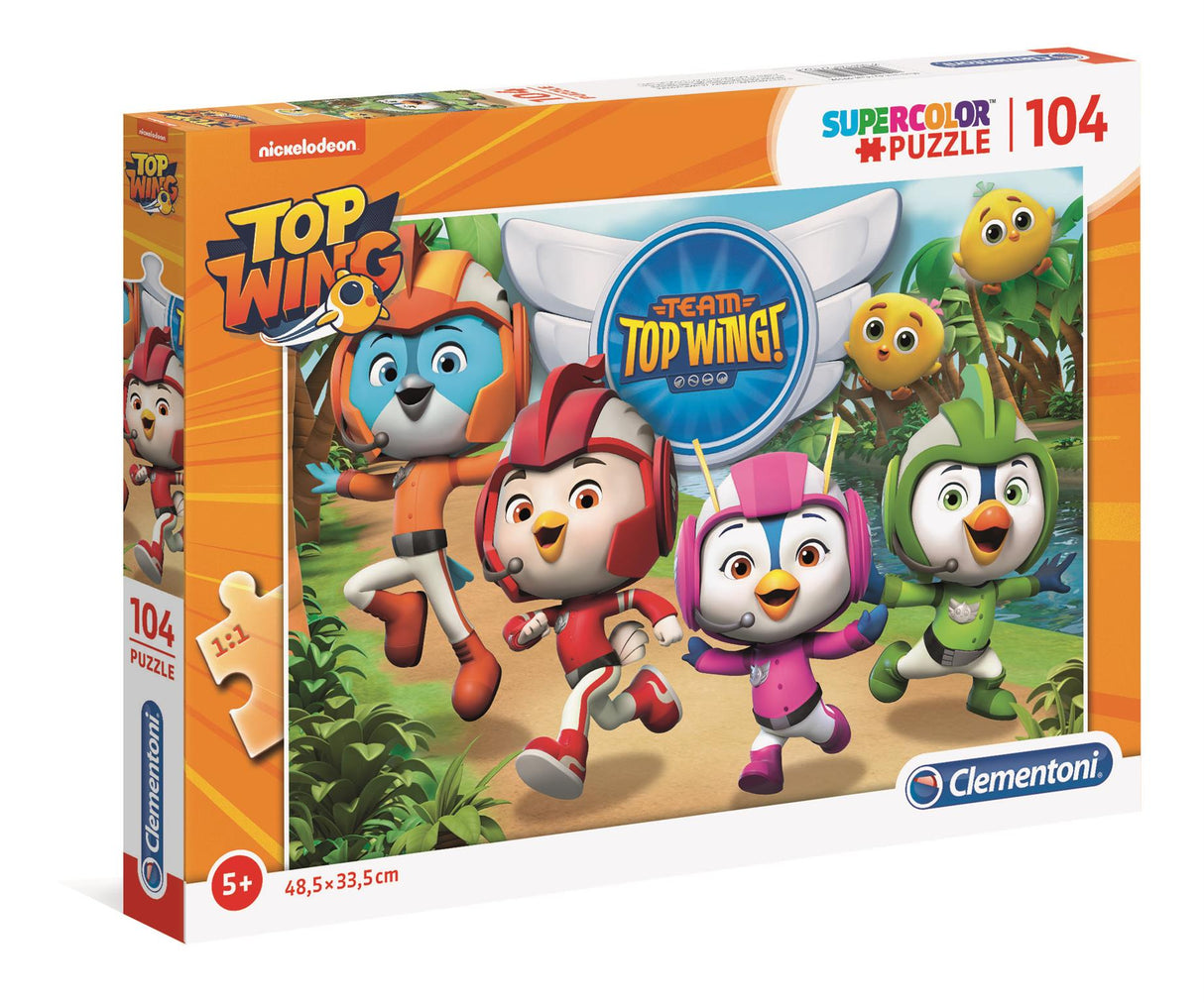Clementoni, Top Wing, Puzzle, 27128, Unisex, 5+ years, 104 - Feel You