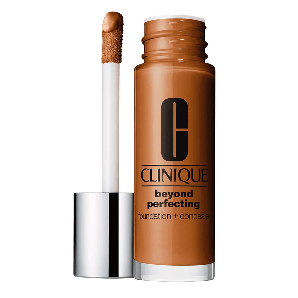 Clinique, Beyond Perfecting, Fragrance Free, Matte Finish, Liquid Foundation & Concealer 2-In-1, CN 28, Clove, 30 ml *Tester - Feel You