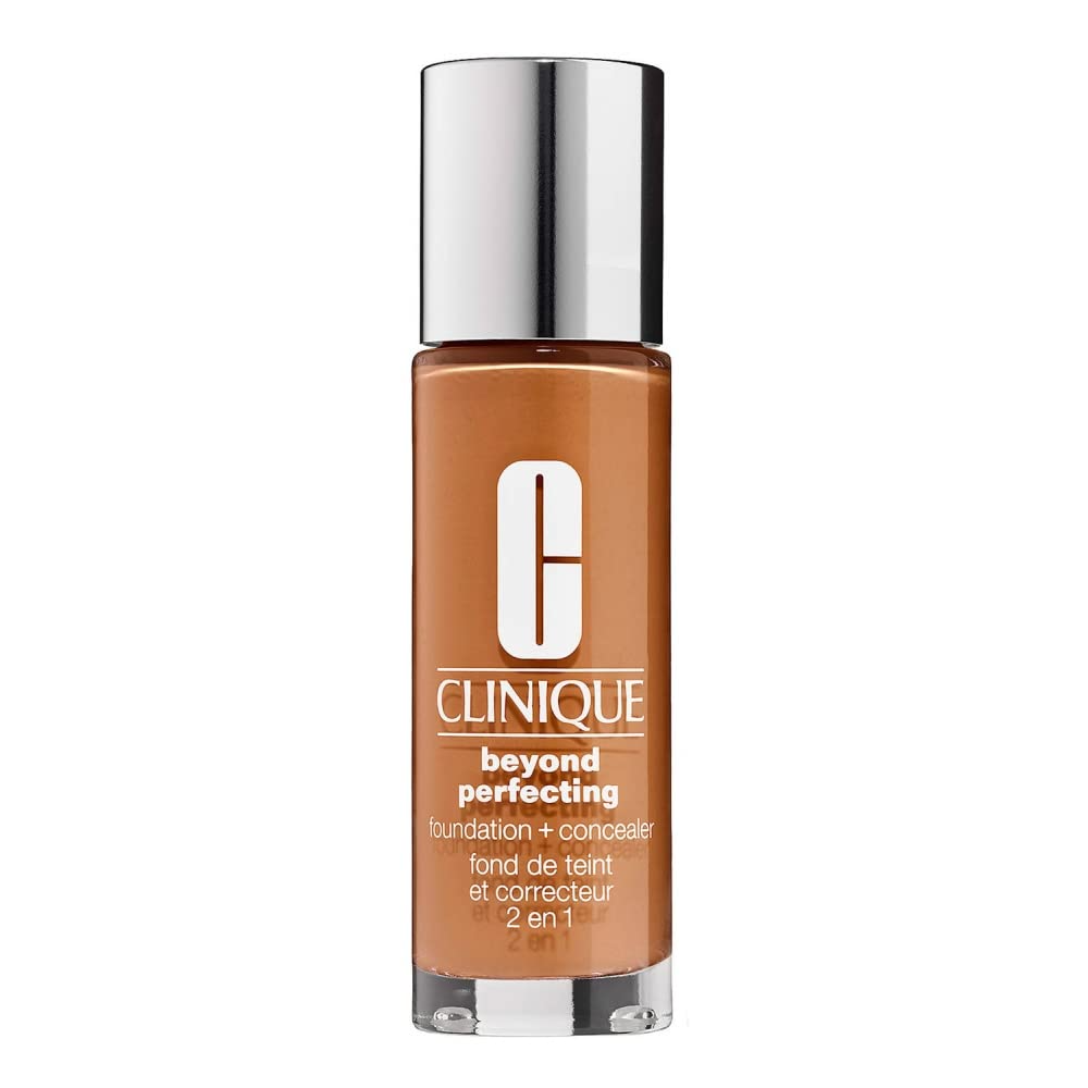 Clinique, Beyond Perfecting, Paraben-Free, Matte Finish, Liquid Foundation & Concealer 2-In-1, 23, Ginger, 30 ml - Feel You