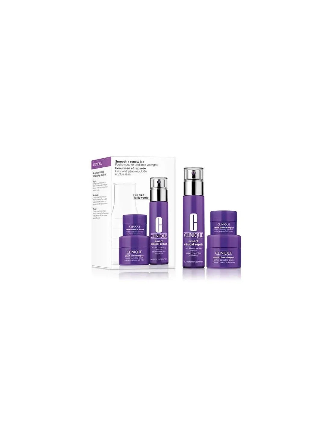Clinique - Smooth & Renew Lab Skincare Set - Dárková sada pleťové péče - Feel You