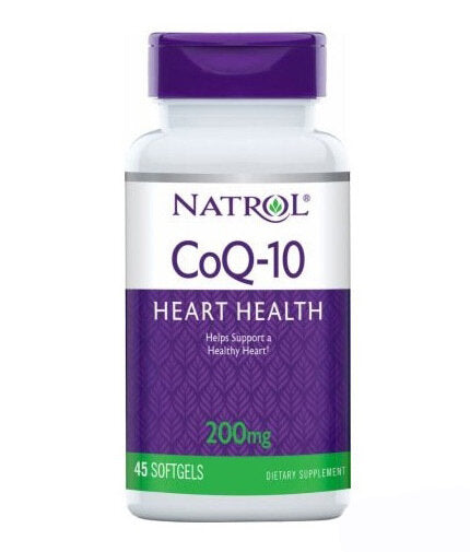 CoQ-10 200mg Heart Health 45 Softgels - Feel You