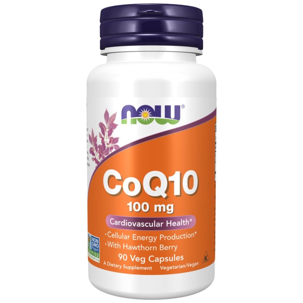 CoQ10 100 mg | with Hawthorn Berry - 180 капсули - Feel You