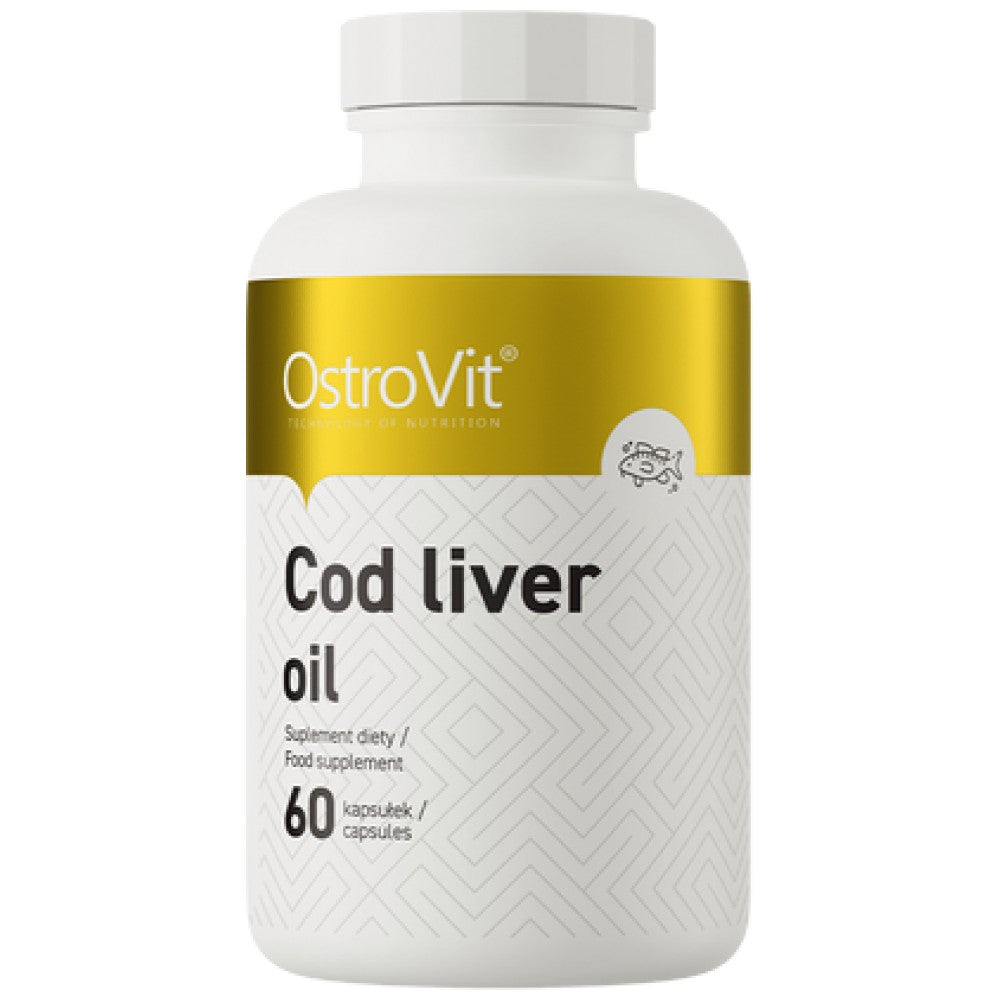 Cod Liver Oil 500 mg 60 Гел капсули - Feel You