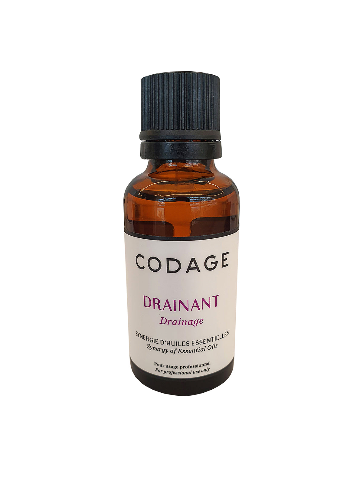 Codage, Synergy Of Essential, Draining, Body Oil, 30 ml - Feel You