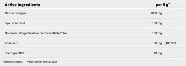 Collagen Anti-Age | Marine Collagen with DracoBelle™ Nu, Hyaluronic Acid & CoQ10 - 300 грама - Feel You