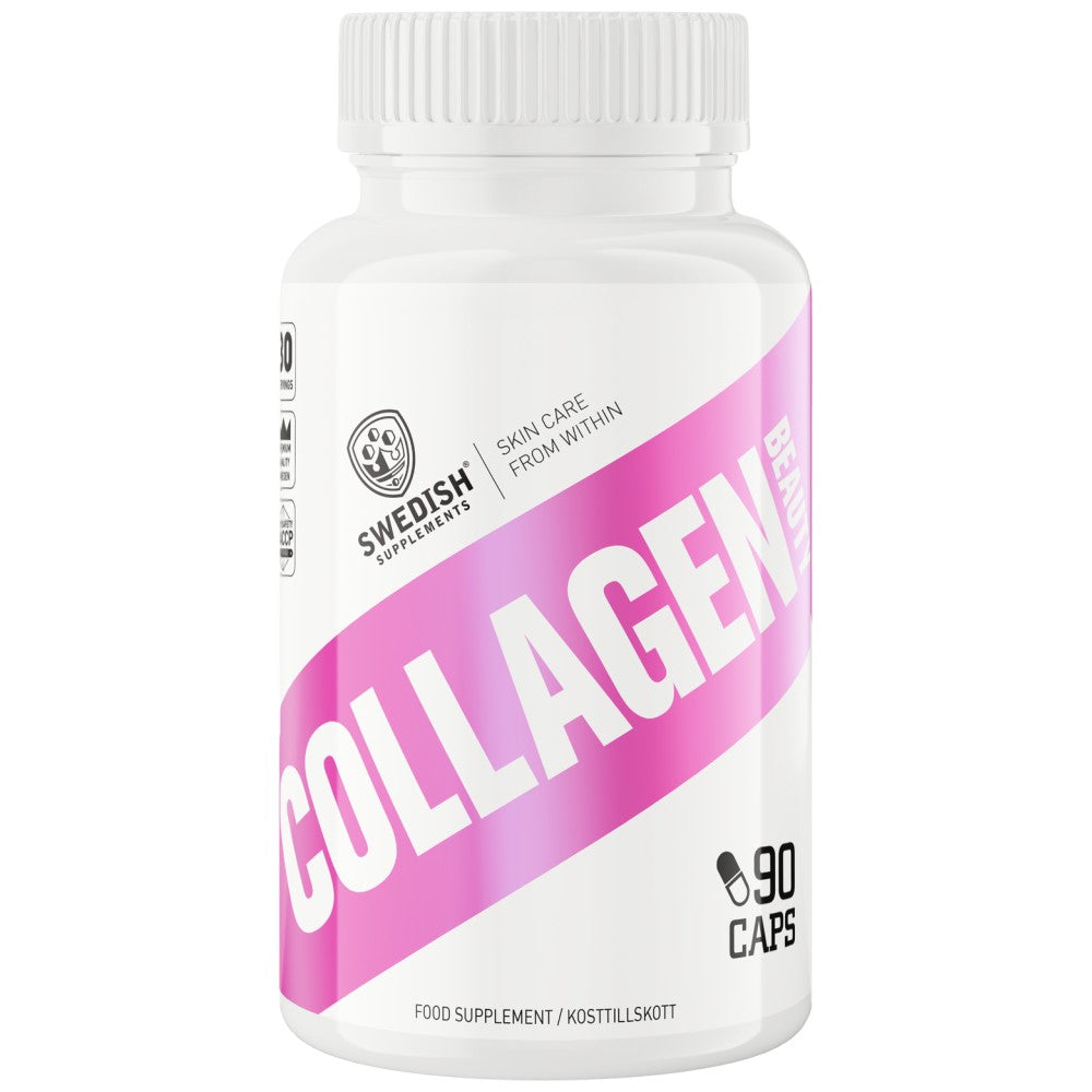 Collagen Beauty | Collagen Peptides with Hyaluronic Acid & Vitamin C - 90 капсули - Feel You