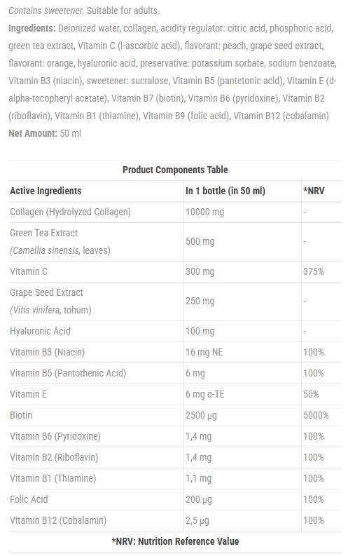 Collagen Beauty Shake Drink - 15 x 50 мл - Feel You