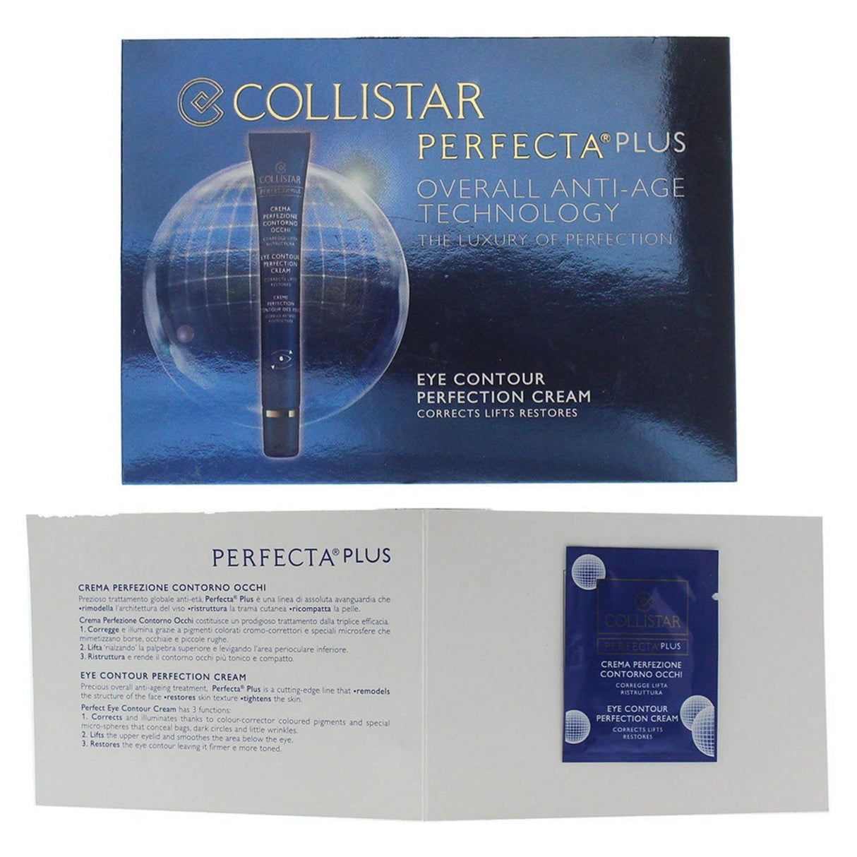 Collistar, Perfection, Anti-Aging, Eye Cream, 15 ml *Sample - Feel You