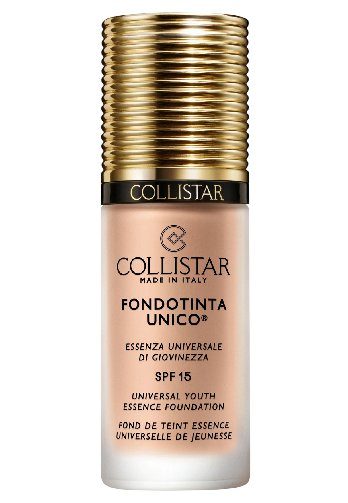 Collistar, Unico, Matte, Liquid Foundation, 3R, Rosy Beige, SPF 15, 30 ml - Feel You