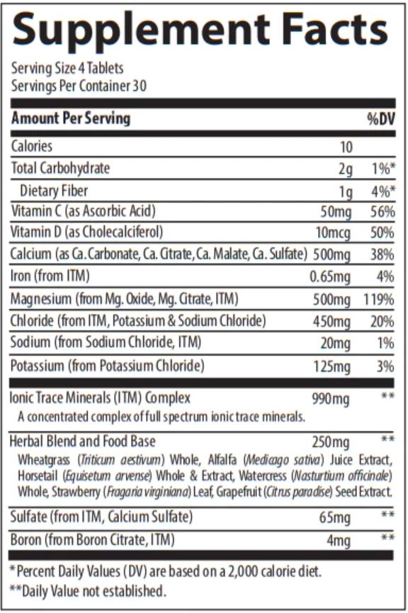 Complete Calcium & Magnesium 1:1 - 120 Таблетки - Feel You