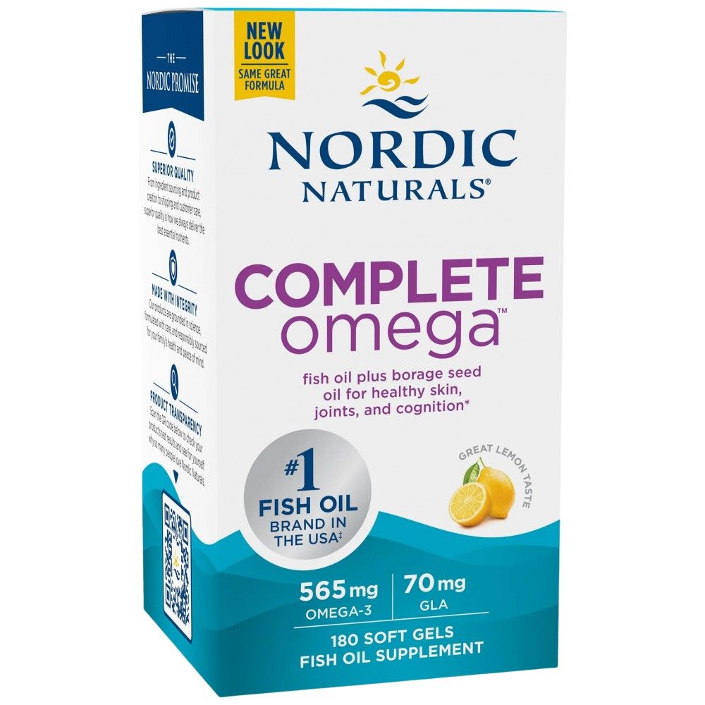 Complete Omega 565 mg - 180 Гел капсули - Feel You