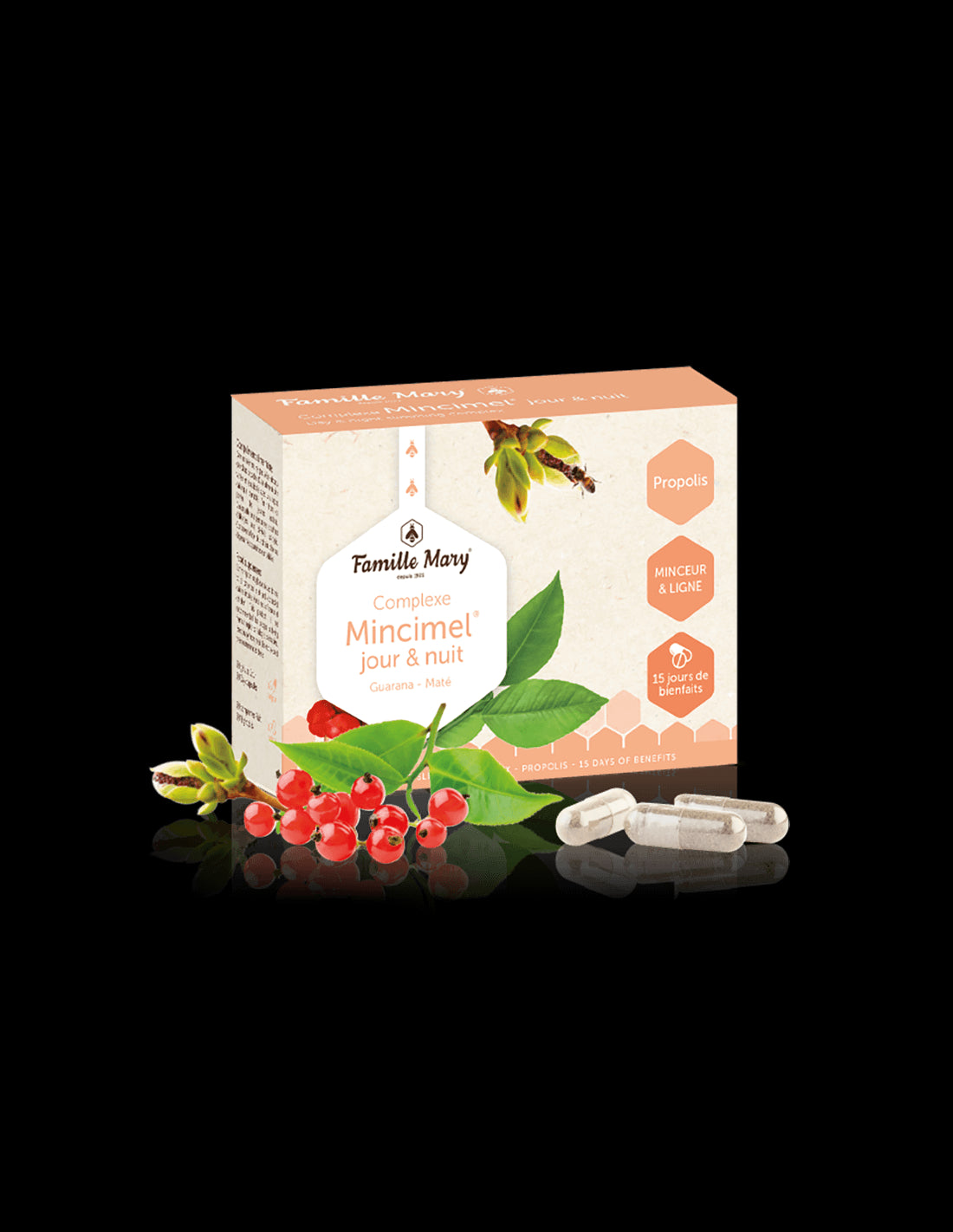 Complexe Mincimel jour & nuit/Day and night slimming complex / Комплекс за отслабване ден и нощ, 60 капсули - Feel You