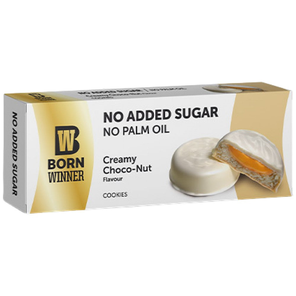 Cookies | No Added Sugar & Palm Oil - Creamy Choco-Nut - 100 грама - Feel You