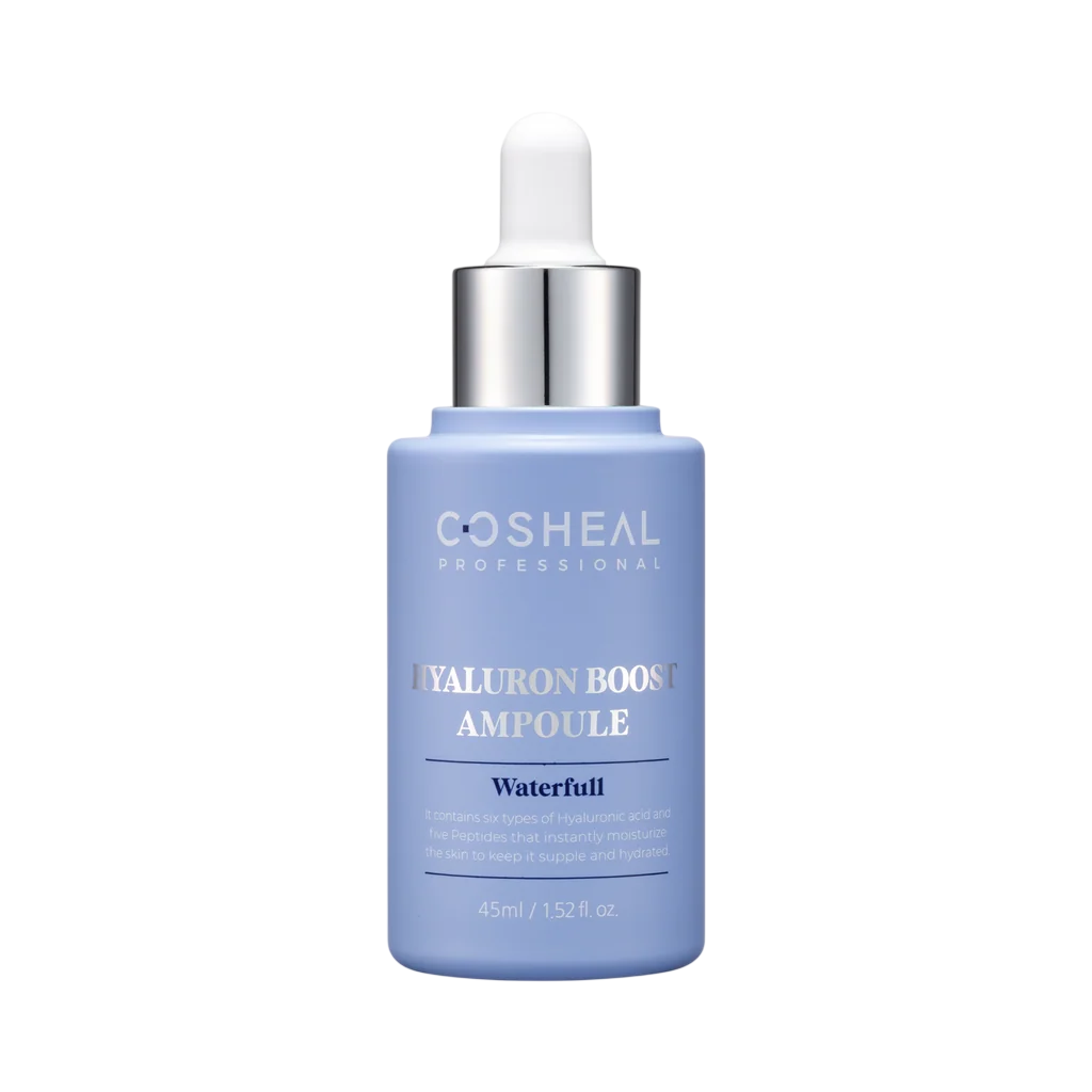 Cosheal, Hyaluron Boost Ampoule, Hyaluronic Acid, Anti-Aging & Hydrating, Serum, For Face, 45 ml - Feel You