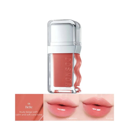Cosnori - Flow Wave Tint - Glossy Lip tint - 08 Bebe - 3.7g - Feel You