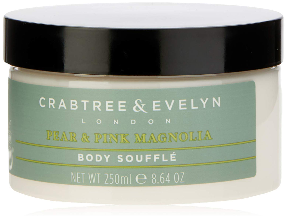 Crabtree & Evelyn, Pear & Pink Magnolia, Hydrating, Body Souffle, 250 g - Feel You