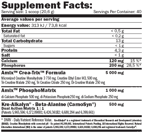 Crea-Trix ™ 40 Serv. - 0.824 kg - Feel You