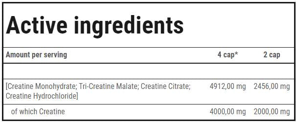 Crea Xtreme | Creatine Matrix - 120 капсули - Feel You