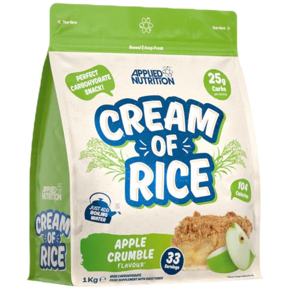 Cream of Rice | Easy Digesting & Great Tasting Complex Carbohydrates - 1000 грама - Feel You