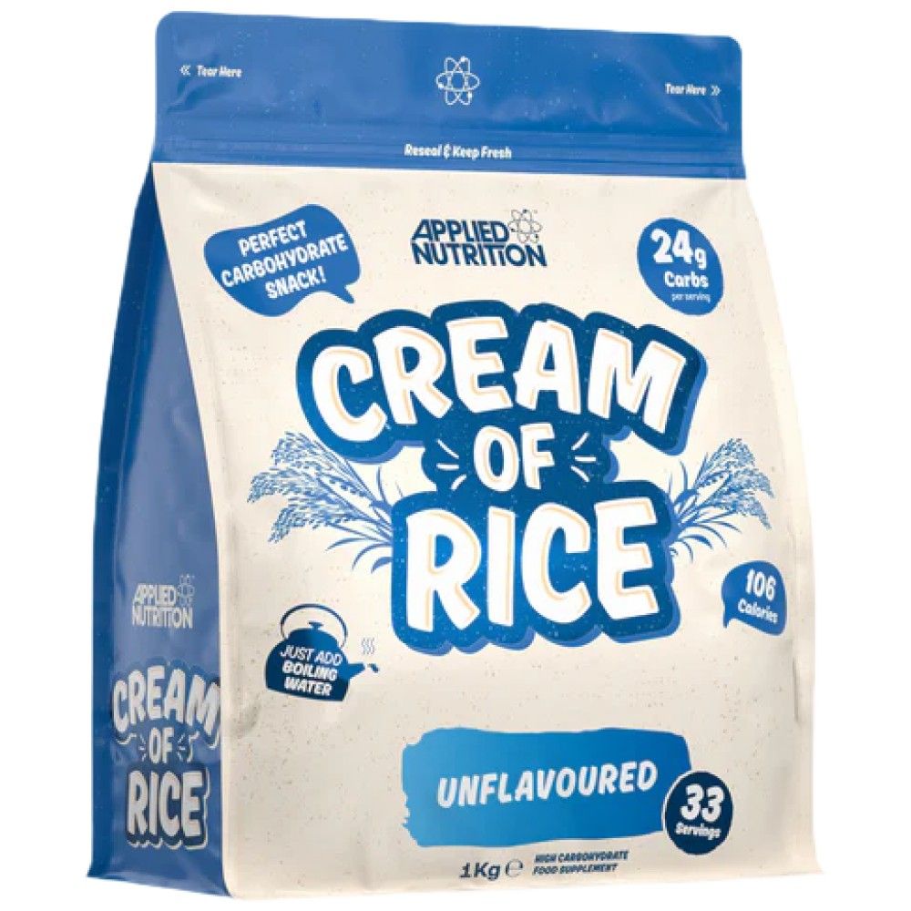 Cream of Rice | Easy Digesting & Great Tasting Complex Carbohydrates - 1000 грама - Feel You