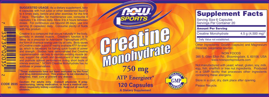Creatine Mono - 120 капсули - Feel You