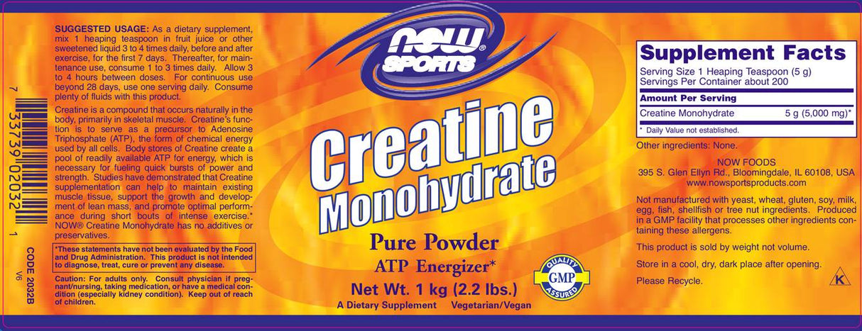 Creatine Powder - 1000 грама - Feel You