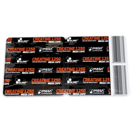 Creatine Mega Caps 1250 - 30 капсули - Feel You
