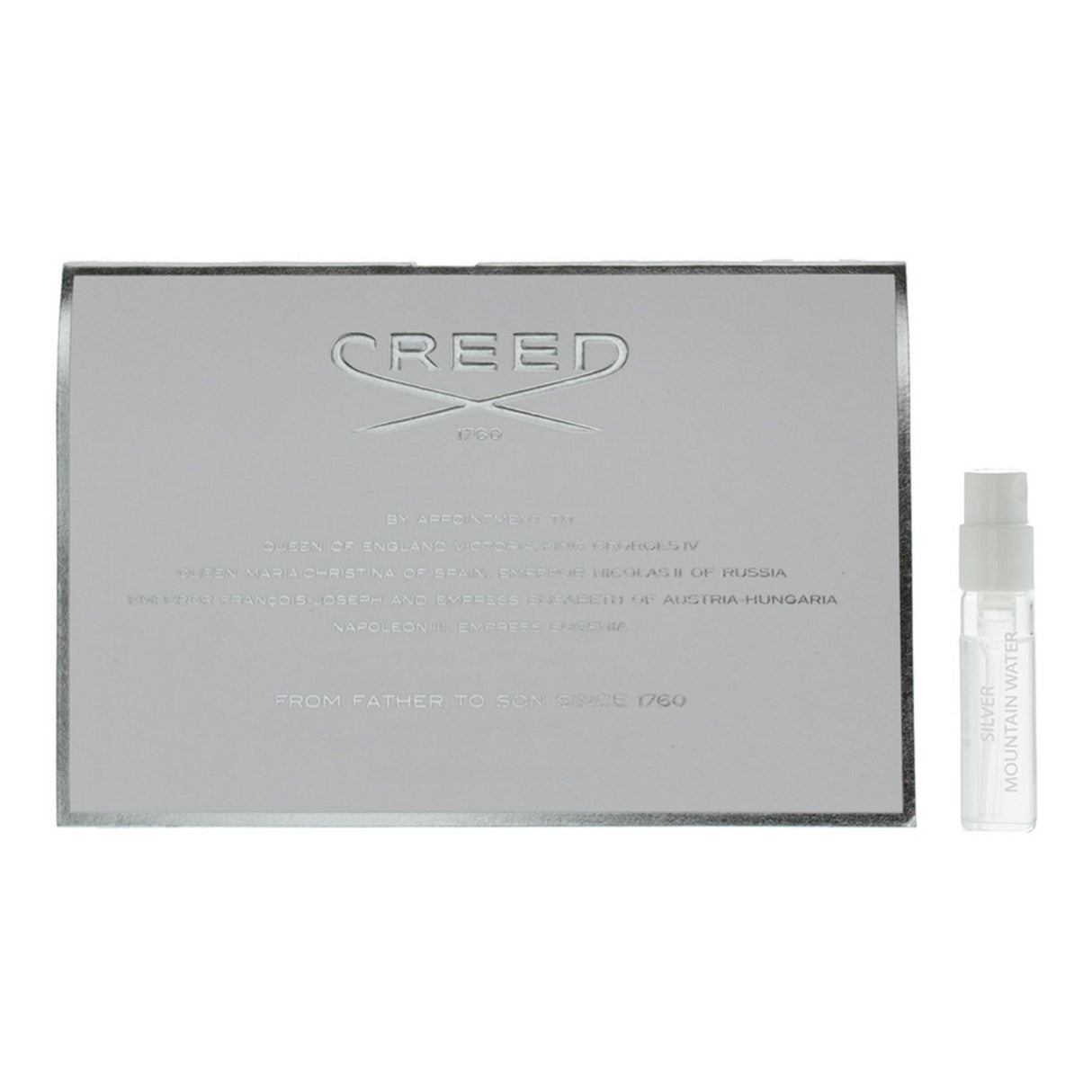 Creed, Silver Mountain Water, Eau De Parfum, Unisex, 1.7 ml *Vial - Feel You