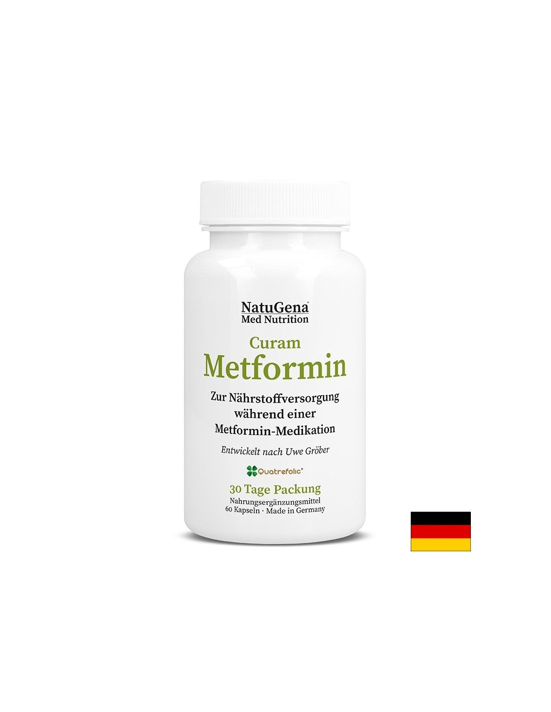 CuramMetformin (витамини и минерали в подкрепа на кръвната захар) x 60 капсули - Feel You