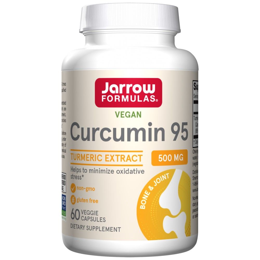 Curcumin 95 500 mg | 95% Curcuminoids Turmeric Extract - 60 капсули - Feel You