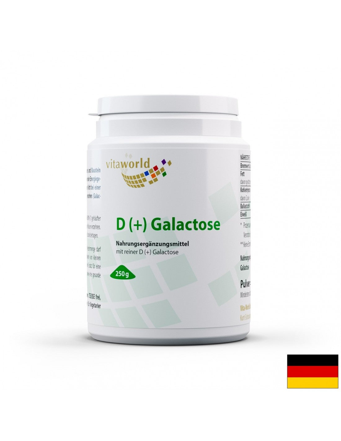 D(+) Галактоза - D(+) Galactose, 250 g прах - Feel You