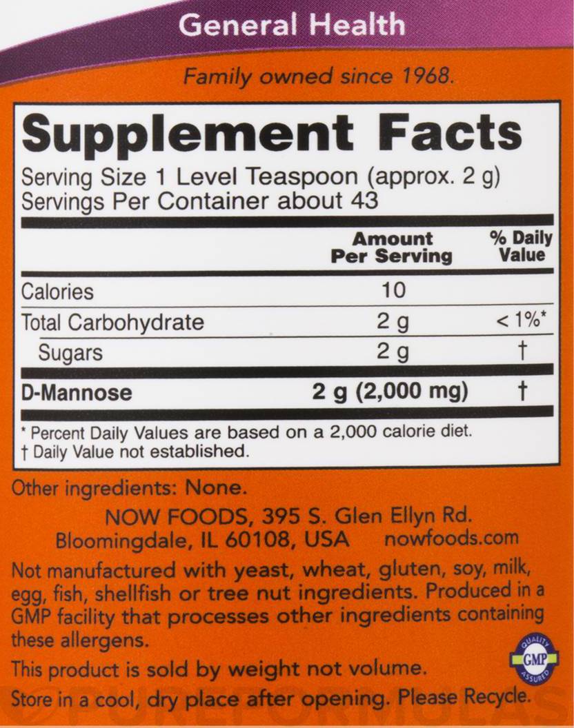 D-Mannose Powder - 85 грама - Feel You