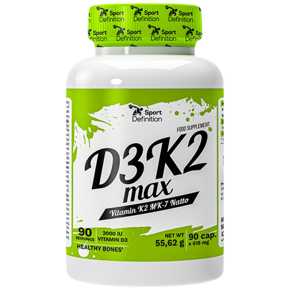 D3 + K2 MAX 90 капсули - Feel You