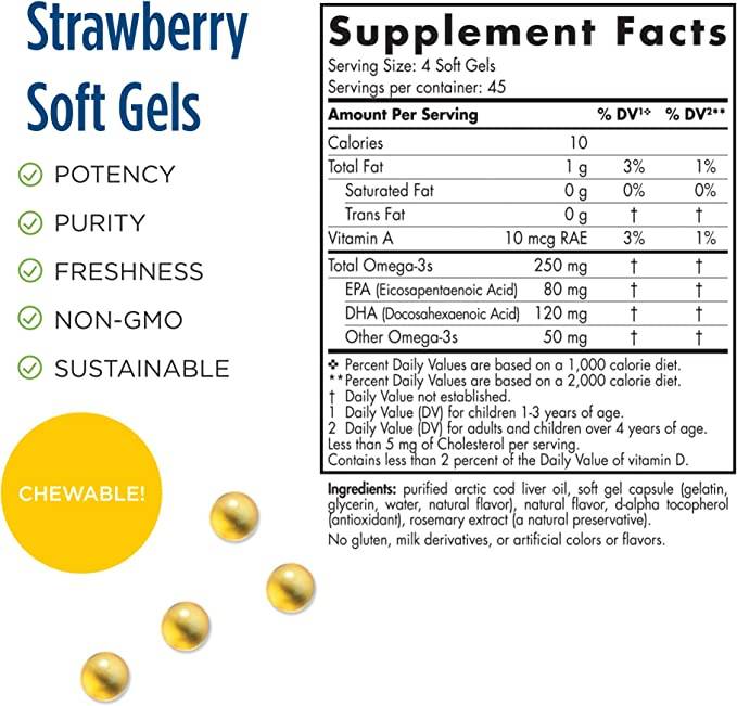 DHA Junior 250 mg - 180 Гел капсули - Feel You