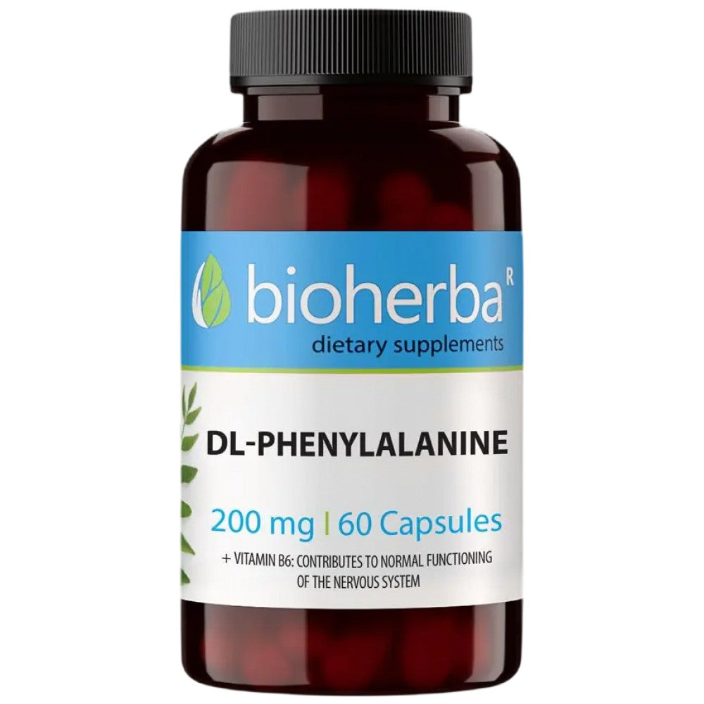 DL-Phenylalanine 200 mg - 60 капсули - Feel You