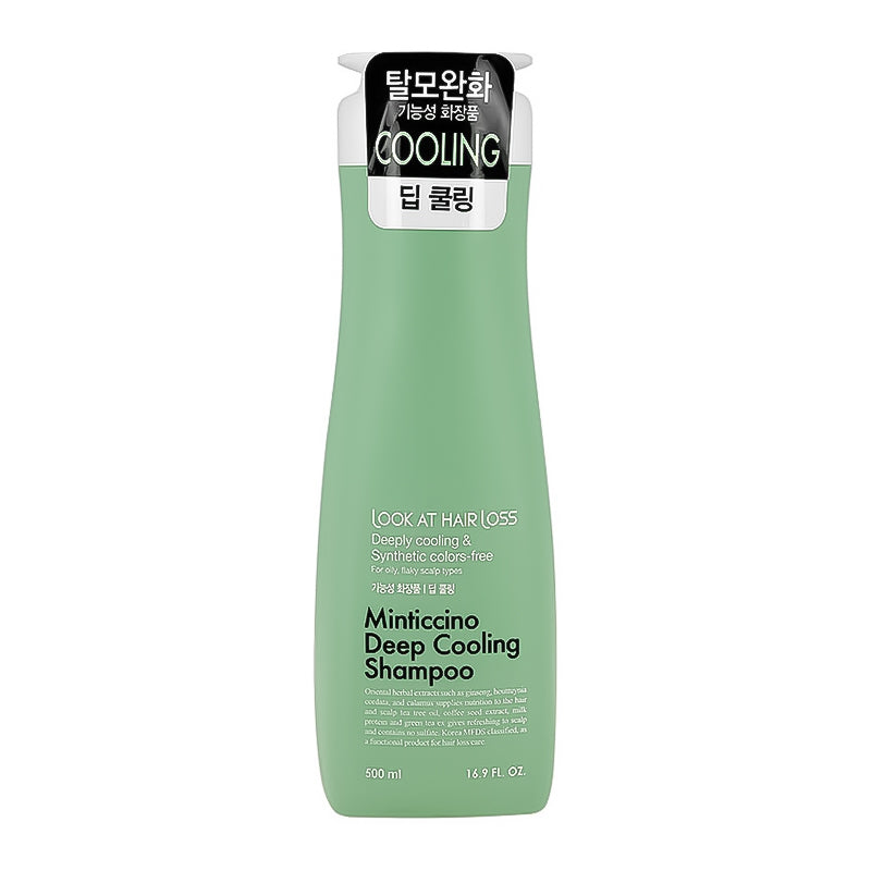 Daeng Gi Meo Ri Shampoo for oily hair DAENG GI MEO RI LOOK AT HAIR LOSS Minticcino Deep Cooling Shampoo, 500 ml - Feel You