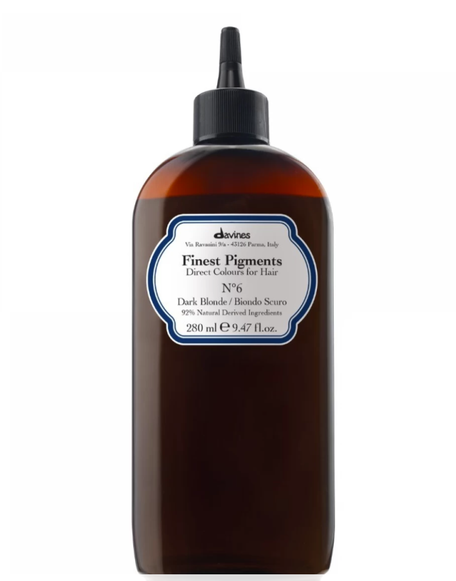 Davines, Finest Gloss, Natural Ingredients, Hair Colouring Pigment, N.6 Dark Blonde, 280 ml - Feel You