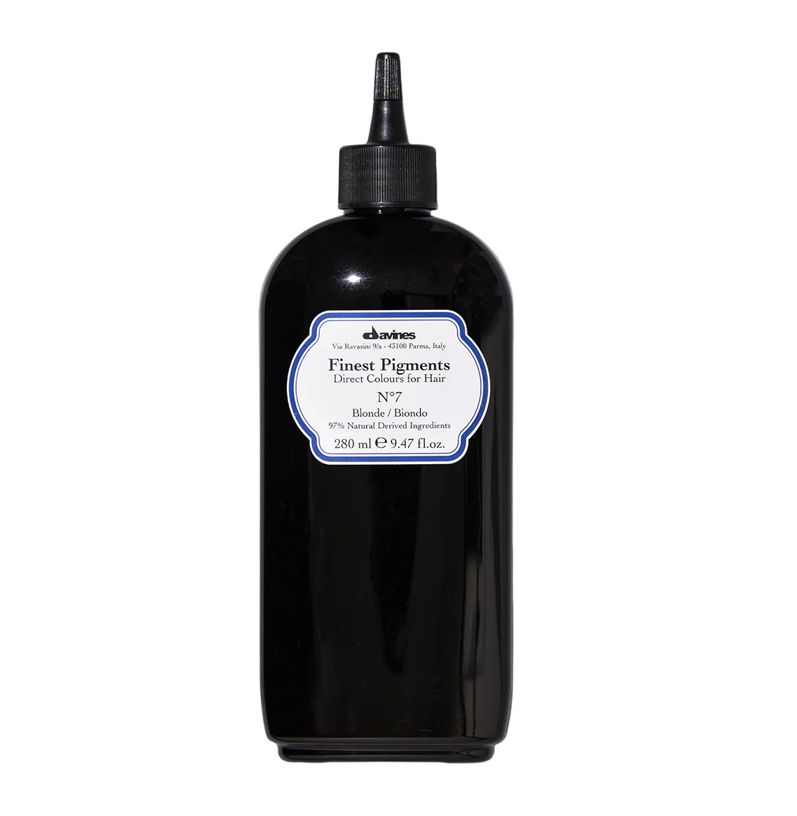 Davines, Finest Gloss, Natural Ingredients, Hair Colouring Pigment, N.7 Blonde, 280 ml - Feel You