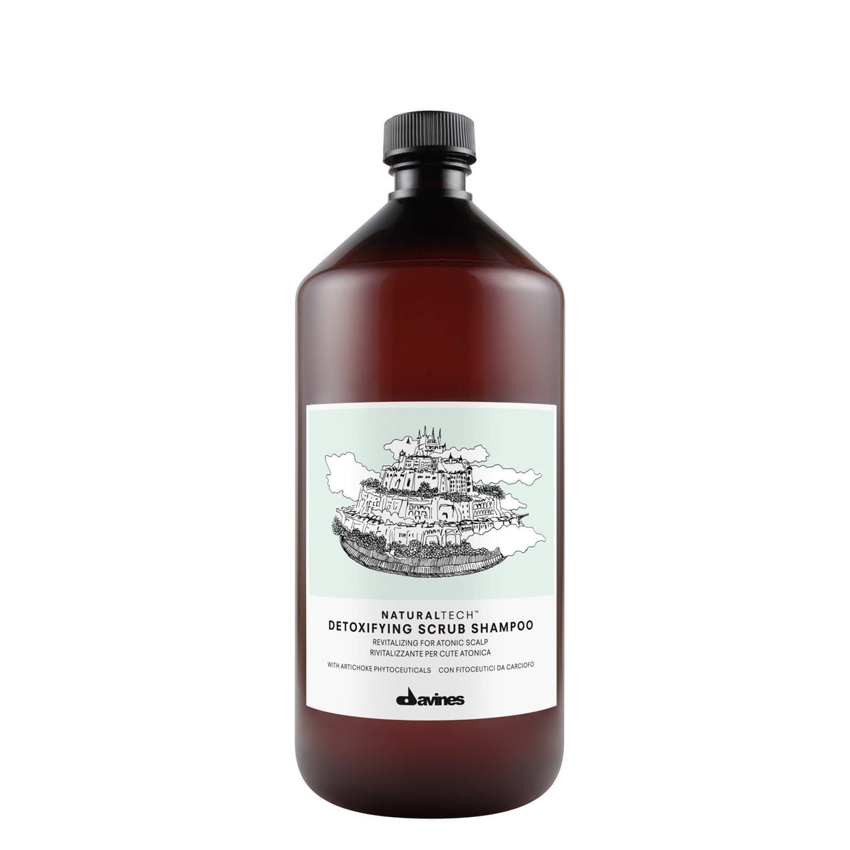 Davines, Natural Tech, Hair Shampoo, For Detoxing, 1000 ml - Feel You