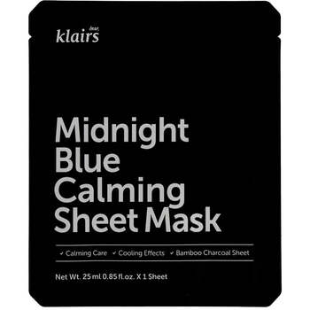 Dear, Klairs - Midnight Blue Calming Sheet Mask - Zklidňující plátýnková maska - 25ml - Feel You