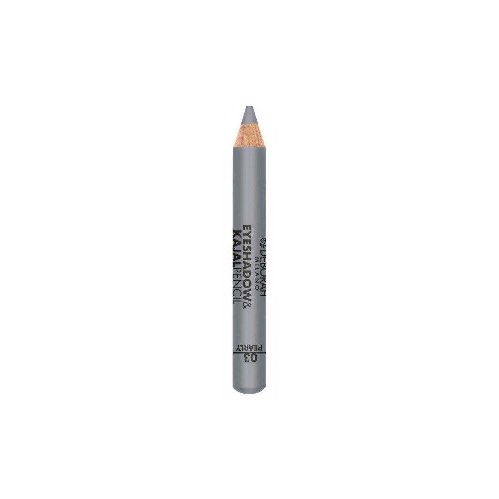 Deborah, Deborah, Blending, Eyeshadow & Kajal Eyeliner 2-In-1, 3, Silver, 2 g *Tester - Feel You