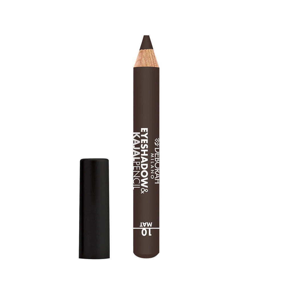 Deborah, Deborah, Blending, Matt, Eyeshadow & Kajal Eyeliner 2-In-1, 10, Brown, 2 g *Tester - Feel You