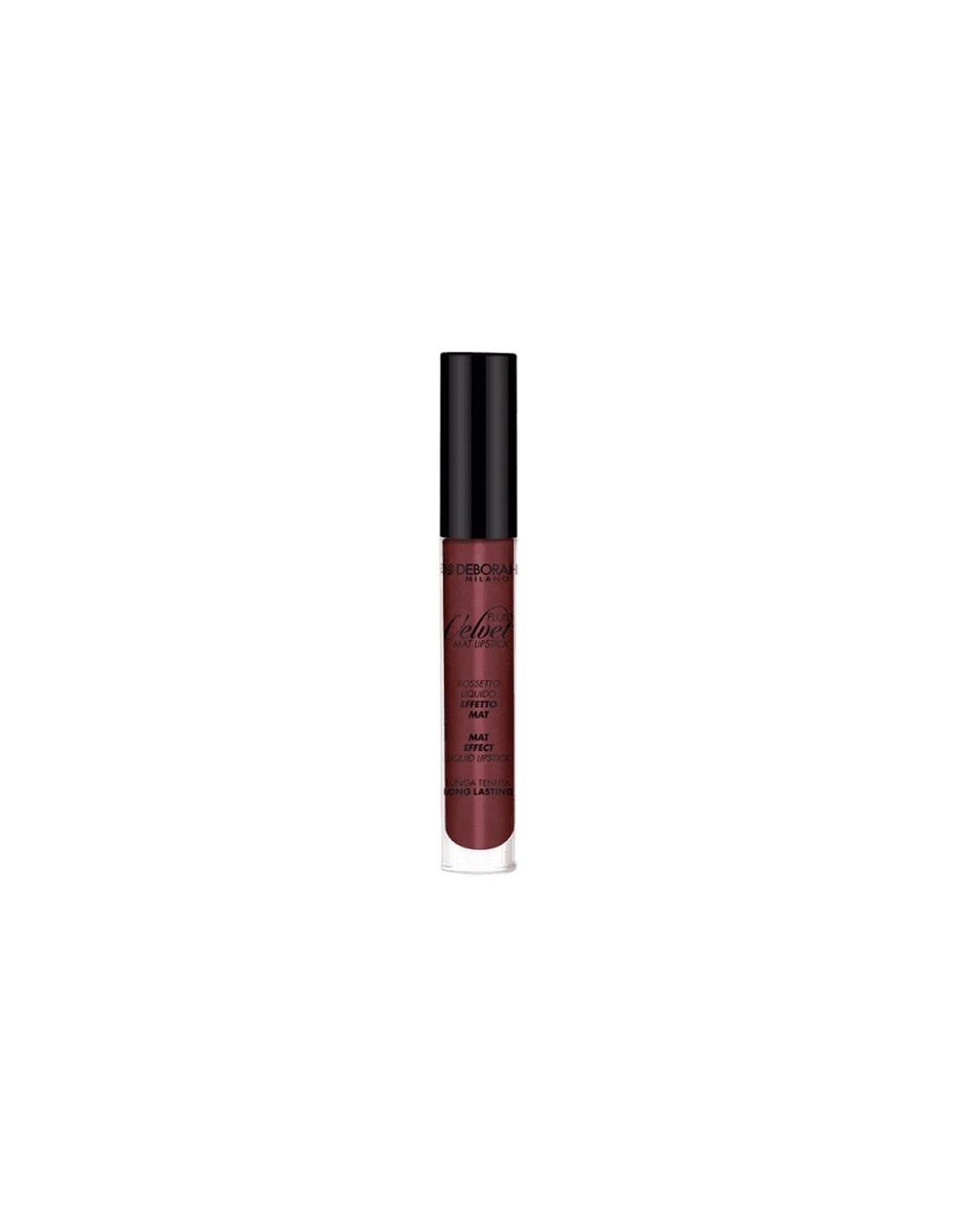 Deborah, Fluid Velvet, Matte, Liquid Lipstick, 52, Plum, 4.5 g - Feel You