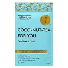 Delhicious - Coco-Nut-Tea For You Coconut Black Tea Body Scrub - Tělový peeling - 100.0g - Feel You