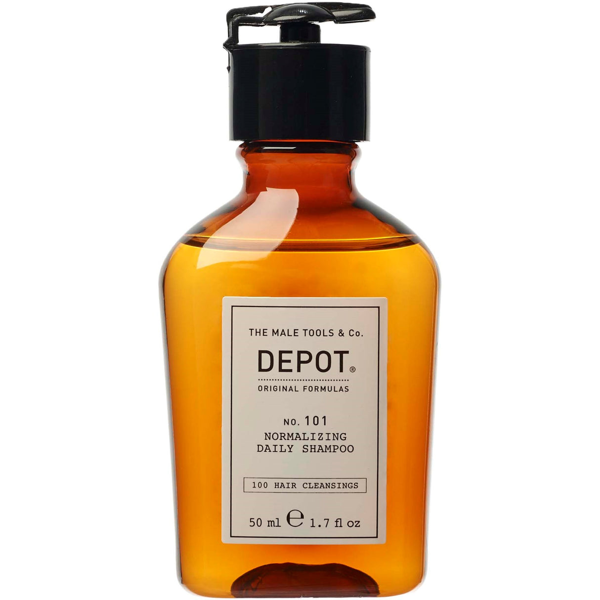 Depot, 100 Hair Cleansing No. 101, Botanical Complex, Hair Shampoo, Normalizing, 50 ml - Feel You